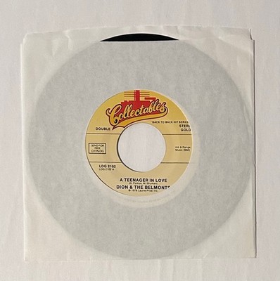 Dion & the Belmonts - A Teenager In Love (Collectables, Reissue, 7'' Single)