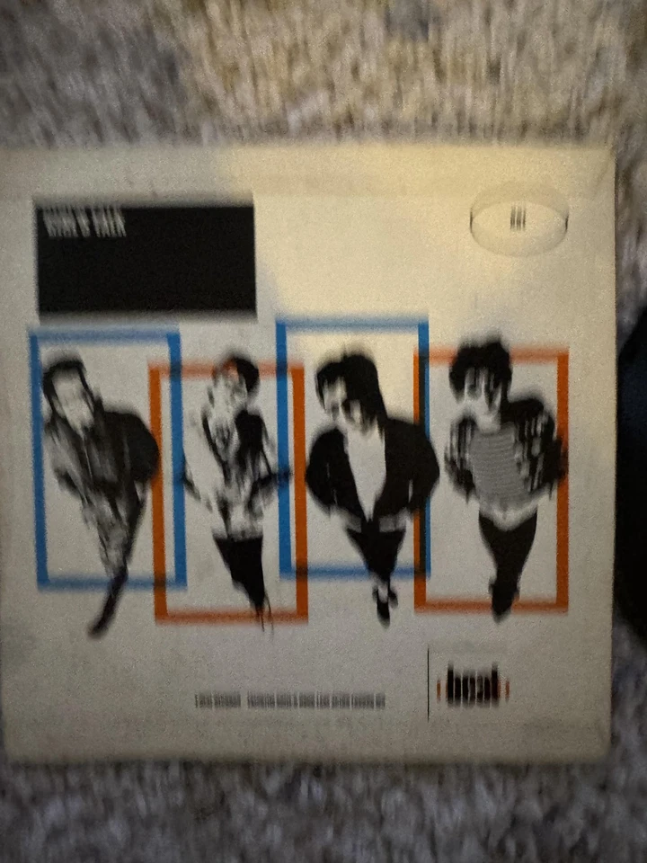 Винтажный винил Elvis Costello Attractions 7 дюймов I Can't Stand Up For Falling Down 19 - Изображение 4 из 4