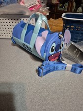 Loungefly Disney Duffle Crossbody Stitch laying fig barrel so cute purse bag