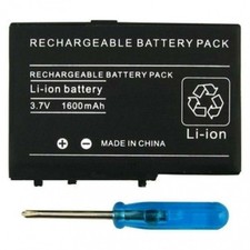 BATTERY  SCREWDRIVER FOR NINTENDO DS LITE, NDSL, LI-ION 3.7V 1000mAh
