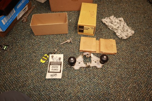 Vintage NOS Stanley # 71 Plane Router Cutter Blade Woodworking Tool USA in Box