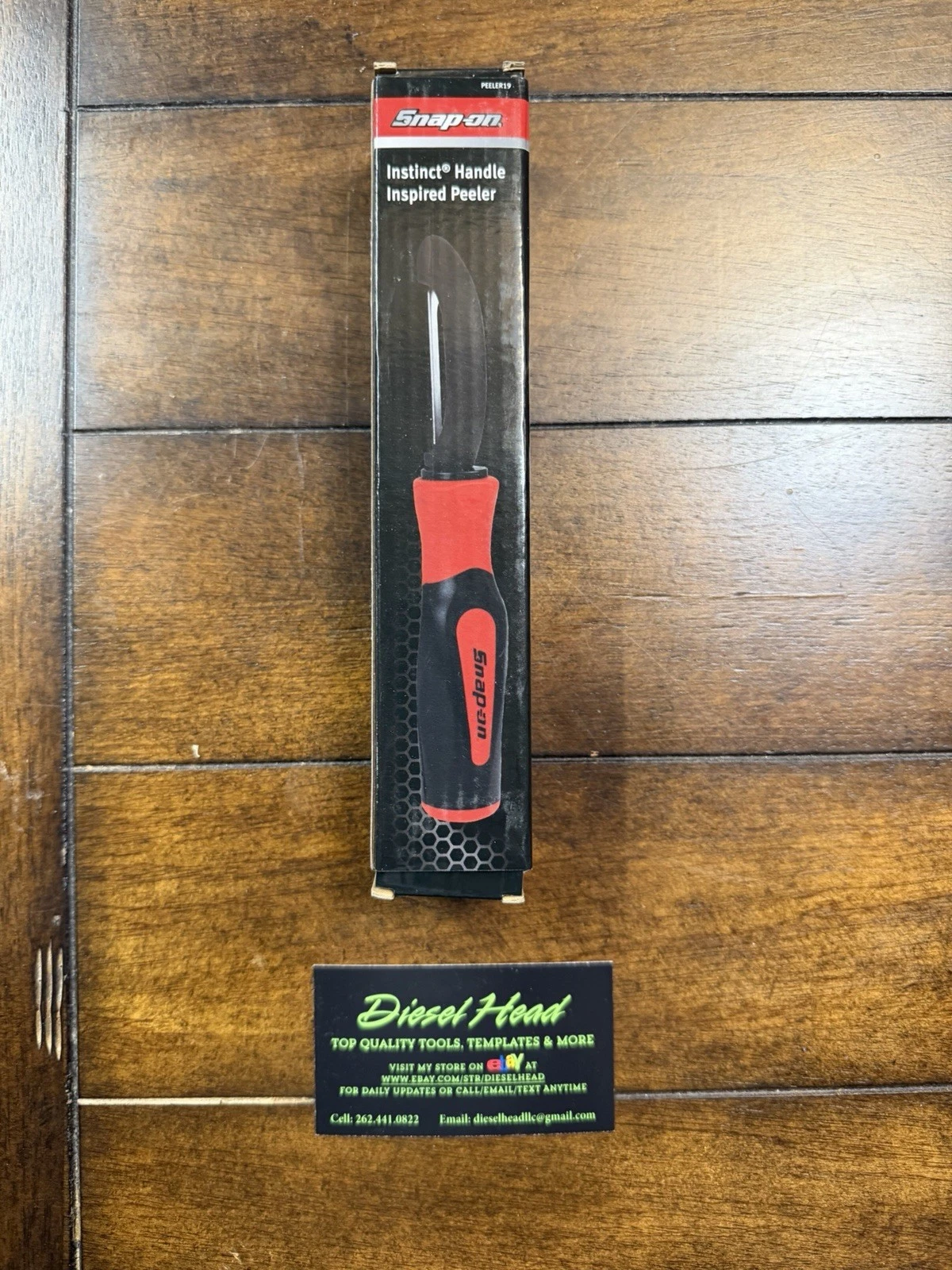 New Snap On Tools Red Instinct Handle Veggie Peeler - Free Shipping!
Opens in a new window or tab