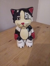Lorna Bailey Cat Figure - "Ali The Boxer"- Signed To Base - Ht approx 14.2cm