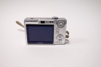 Sony Cyber-shot DSC-W50 6.0MP Digital Camera - Silver for
