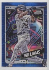 2024 Topps Cosmic Chrome Blue Moon Refractor /99 Alika Williams #75 12kh