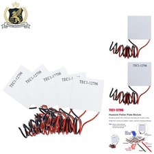 Versatile 5PCS 12V Peltier Cooling Modules - Perfect for DIY Refrigeration