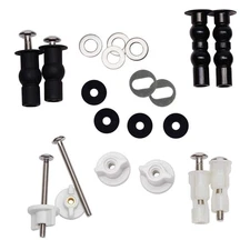iFealClear Universal Toilet Seats Screws and Bolts, 5 Choice Fixings Expandin...