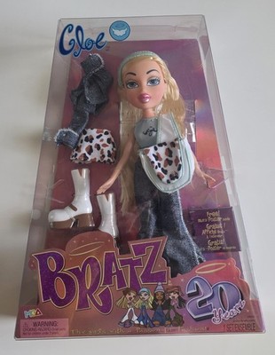 Bratz 20 Yearz Special Edition Modepuppe Cloe - Holografische Verpackung