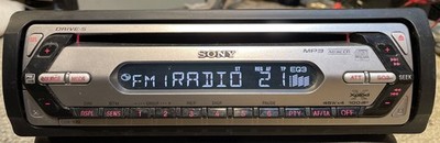 Sony CDX S22 Autoradio CD MP3 ATRAC XPlod 45WX4 + Adapter Voll Funktionsfähig