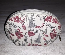 Harry Potter Mandrake Root Floral Print Mini Wallet Coin Purse Zipper Pouch Bag