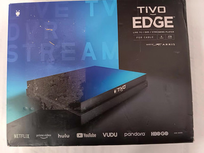 TiVo Edge for Cable TV DVR 4K UHD Media Player - No Subscription