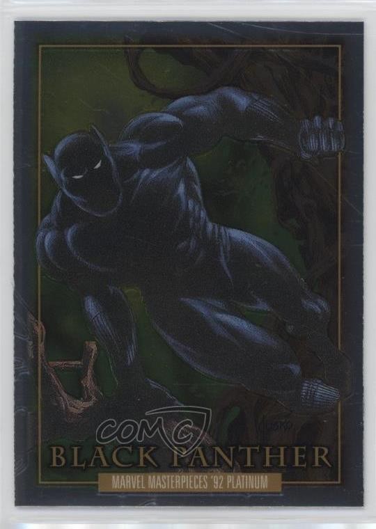 2024 Upper Deck Marvel Masterpieces '92 Black Panther #4 1lz5