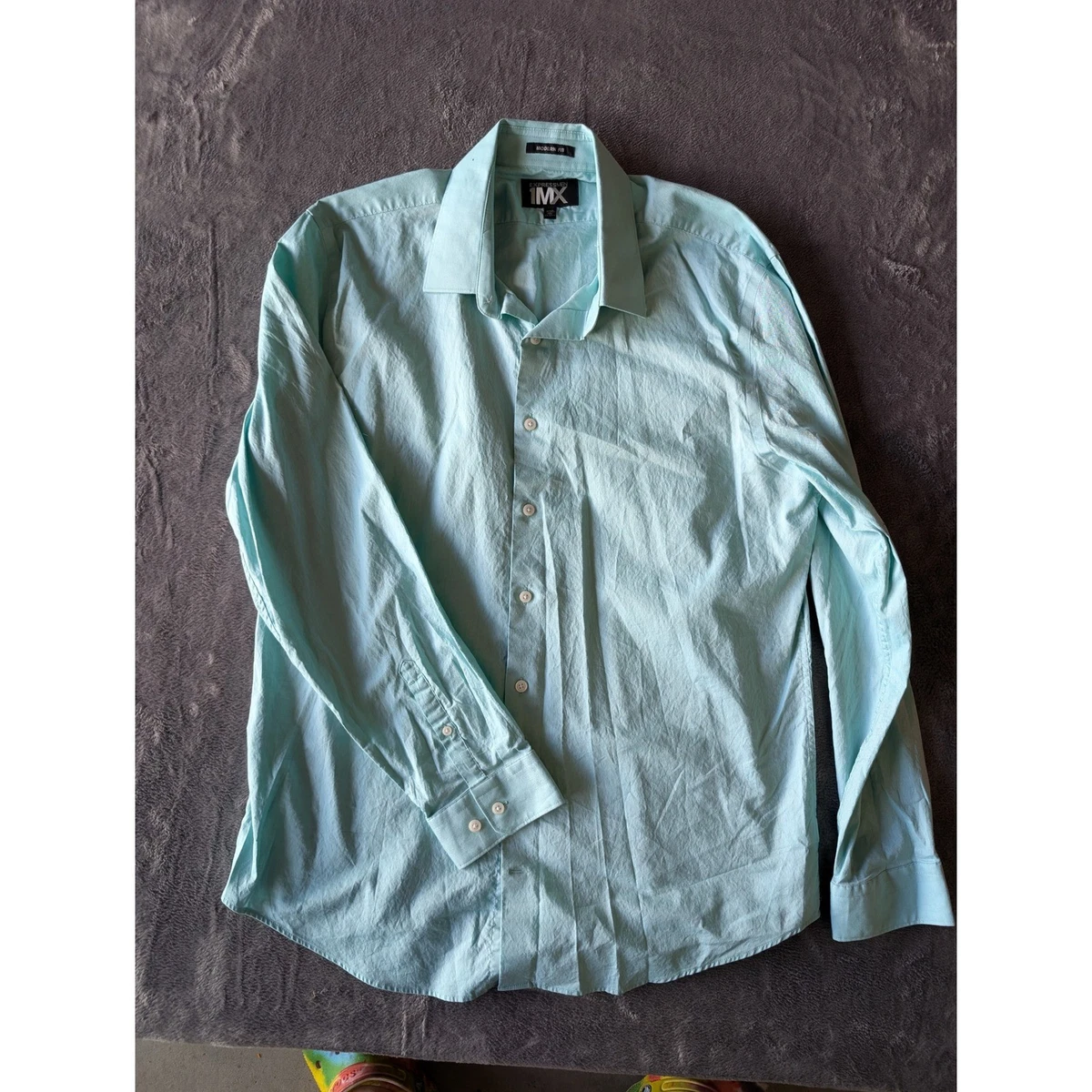 Express Cotton Blend Green Dress Shirts for Men for sale | eBay