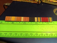 U. S. Military 3 Vintage Mounted Ribbons (25-1256)