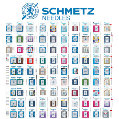 Schmetz Nähmaschinennadeln - Universal, Leder, Jersey, Quilten, Microtex