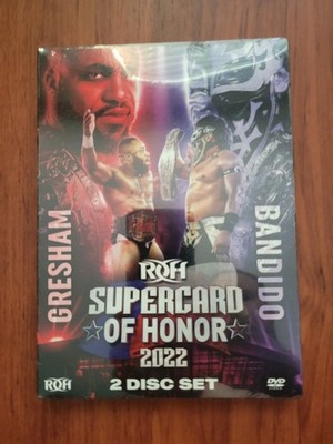ROH Supercard of Honor 2022 DVD - OOP Brand New & Unopened Briscoes v. FTR AEW
