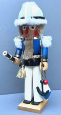 Steinbach Nutcracker Captain Vintage Original Wooden Count Luckner West Germany