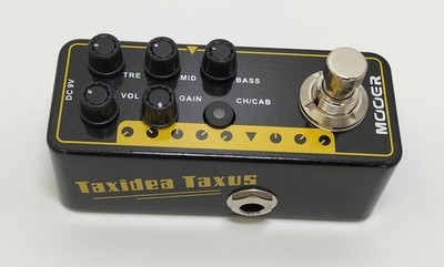 Mooer Micro Preamp 014 Taxidea Taxus Suhr-Style Dual Channel Pedal Amp Sim  