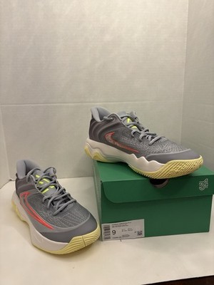 Nike Giannis Immortality 4 Basketball Shoes Gray Red Mesh  display picture 2