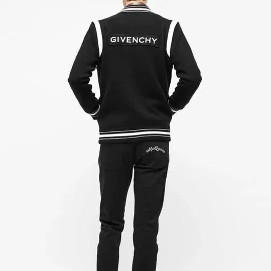 Givenchy Spring Bomber Varsity Jacket with Back L… - image 8