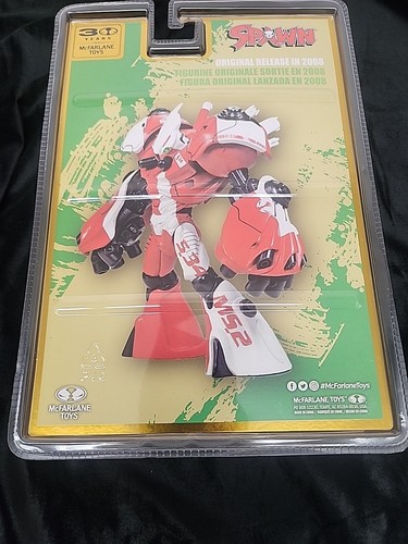 SDCC 2025 Exclusive McFarlane Gold Label Autograph Series Robot War Spawn Figure - Picture 2 of 5