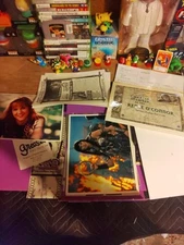 A Large Lot Of Xena Prints And Stuff With A Singed Photo GREAT SHAPE