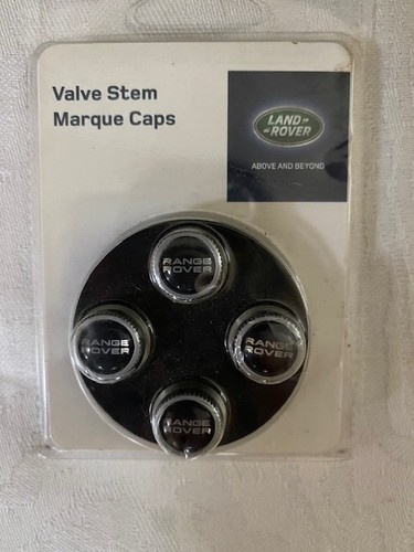 Genuine Tire Valve Caps LR027663 With Range Rover Logo, Set Of 4