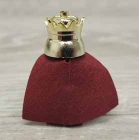 Lego cas486 Kingdoms Lion King Red Minifigure From Set 10223 & 7188