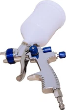 California Air Tools CAT-33000 LVLP Spray Gun with Gravity Feed Cup Silver 