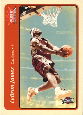 2004-05 Fleer Tradition #140 LeBron James - NM-MT | eBay