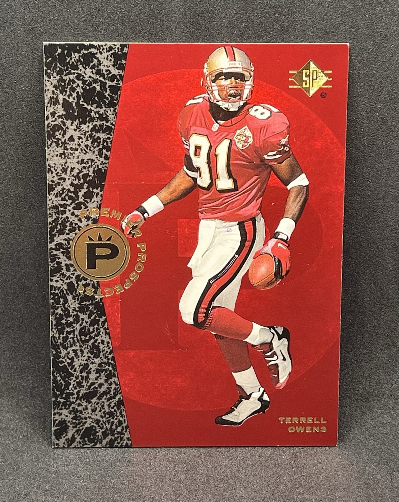 1996 SP - Premier Prospects Terrell Owens #7 Rookie (RC)