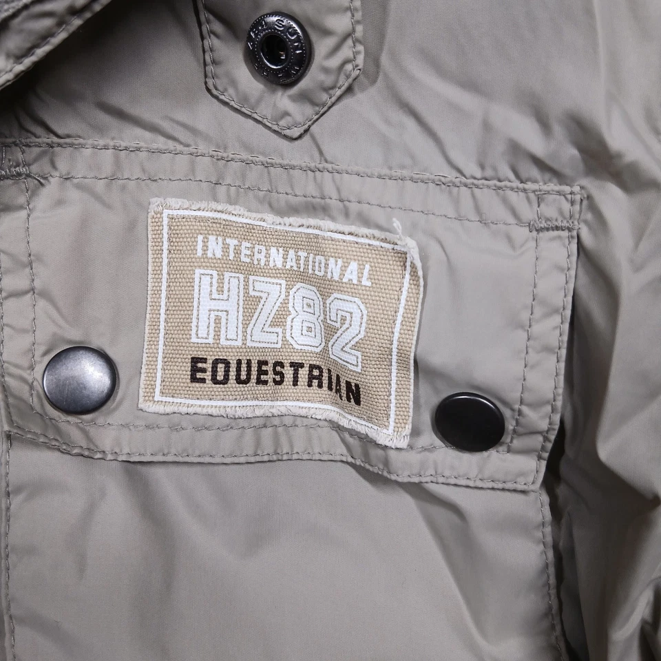 Chaqueta de Campo Ecuestre Horze HZ82 Para Hombre L Bronceado Multi Bolsillo Abrigo de Equitación Foto 4 de 4