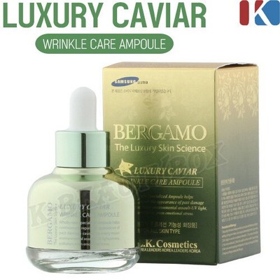 Premium Luxus Anti-Falten Ampulle 30ml Pure Snail Caviar Whitening Gold Serum