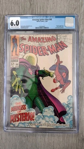 Marvel Comics Amazing Spider-Man #66 CGC 6.0 1968 Stan Lee Romita Spider-Man