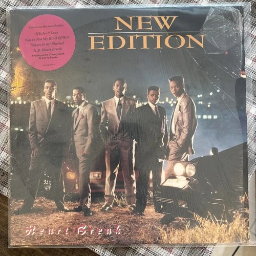 New Edition Heart Break Vinyl 1988 US / Play Tested