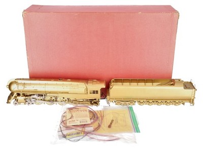Westside Model Co. O Brass NYC J-3A 4-6-4 Steam Loco & Tender 2-Rail - Unpainted