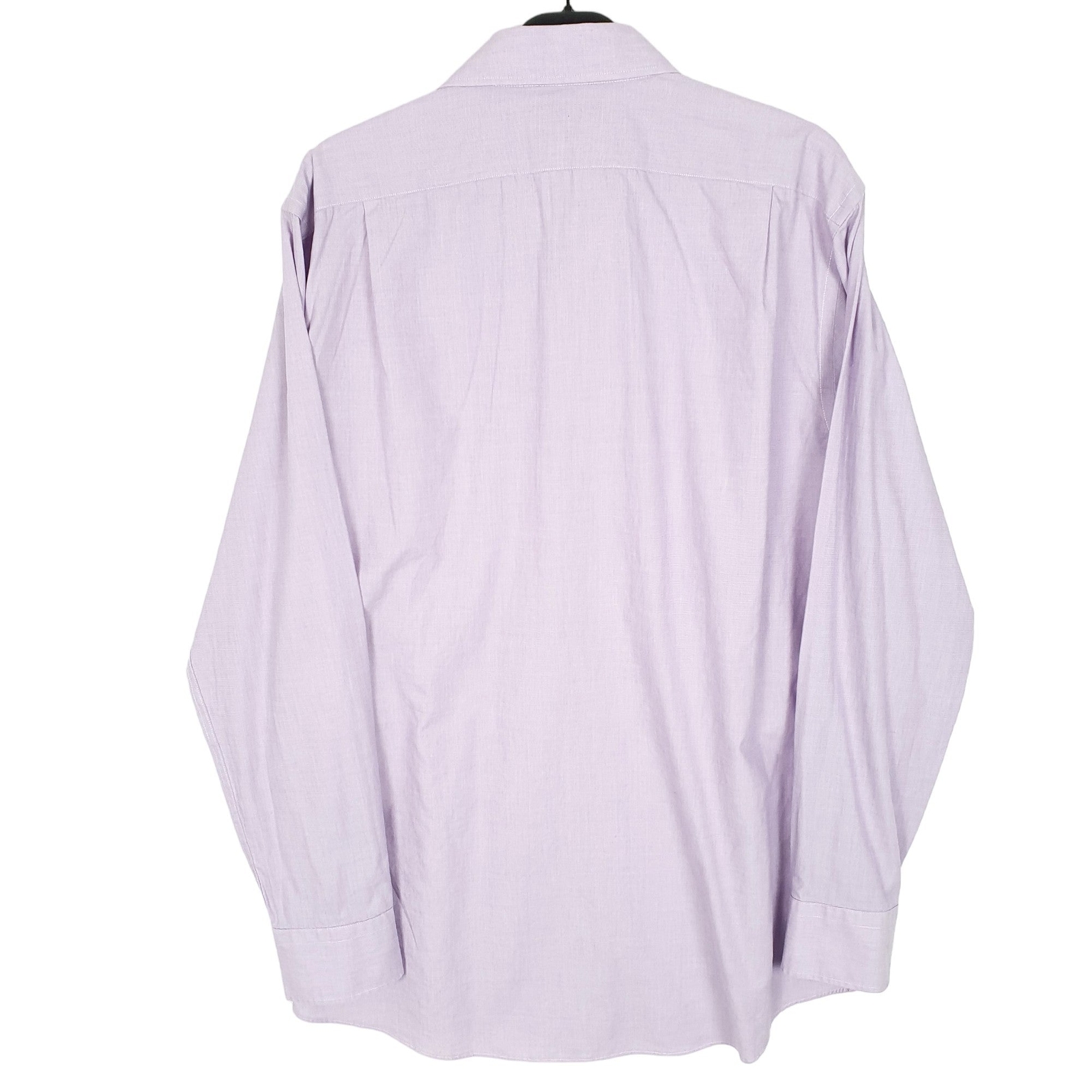 RALPH LAUREN Lilac Shirt Slim Fit Long Sleeve Casual Cotton Mens M image 3