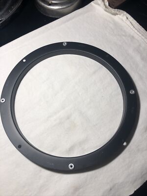 Black Aluminum Industrial Car Speaker Grille HiFi Audio Net Cover 12''