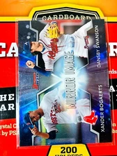 Dansby Swanson Xander Bogaerts 2016 Bowman's Best #MI18 Rookie Refractor Mirror