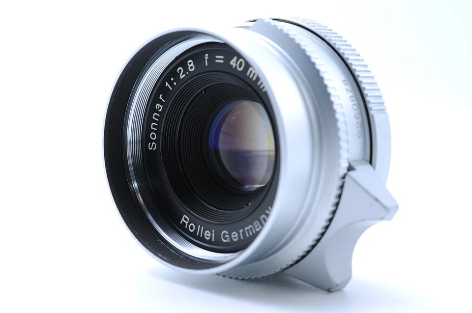 Mint Rollei Sonnar 40mm f/2.8 HFT Lens L39 Leica Screw w/ Lens cap From Japan - Image 3 of 4