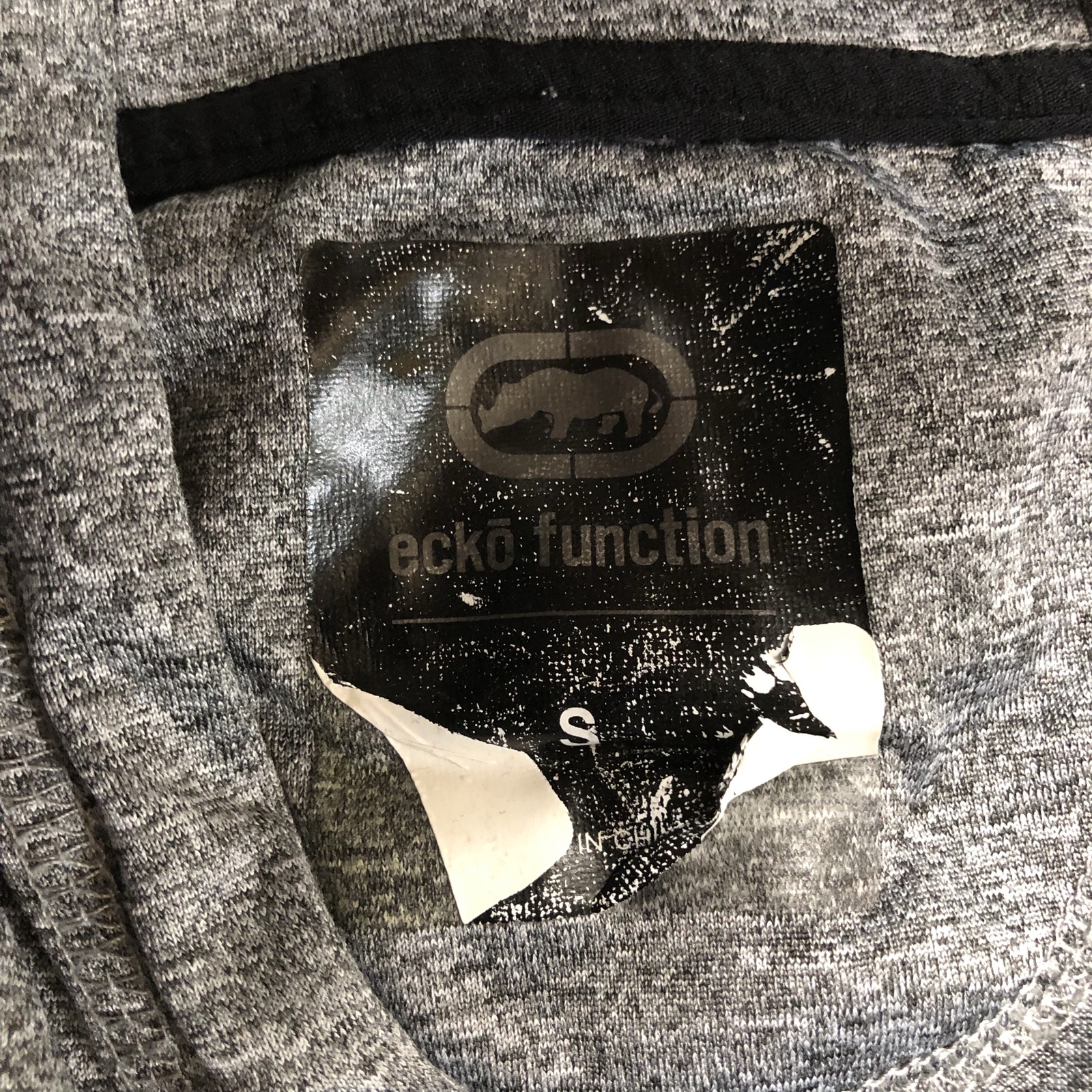ECKO FUNCTION Pullover Gray Hooded Sweatshirt Hoo… - image 9