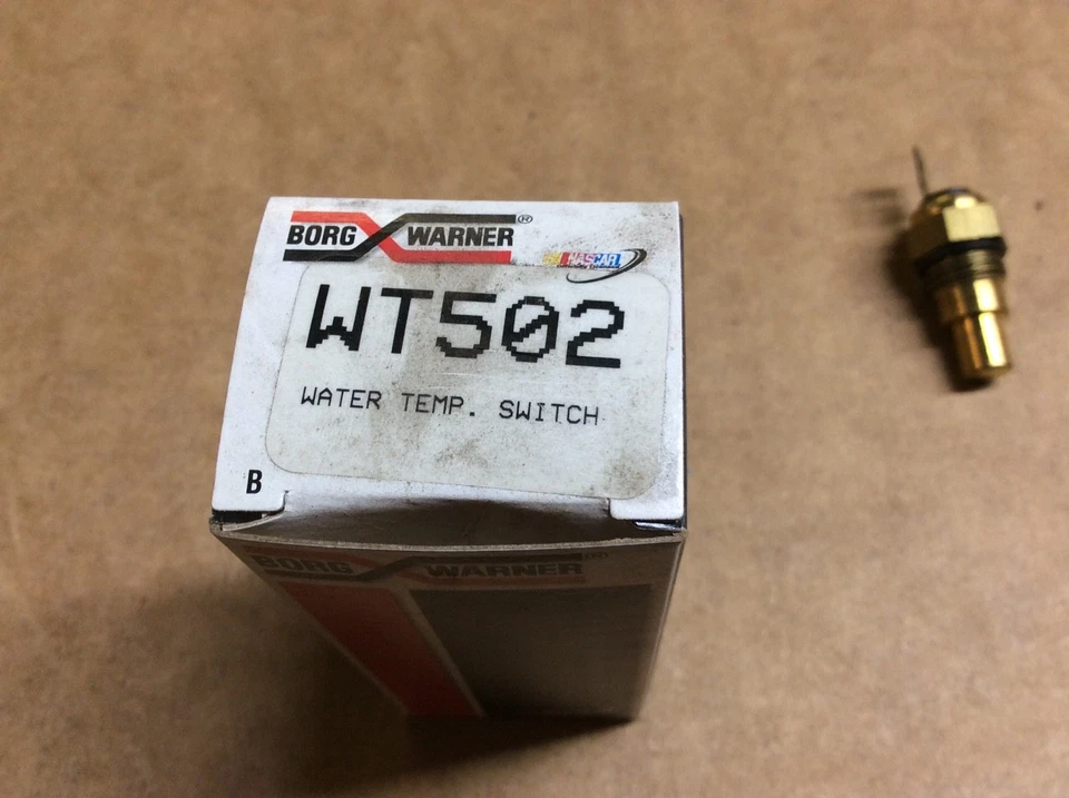 New Borg Warner Engine Water Coolant Temperature Switch WT502 - Image 2 of 4