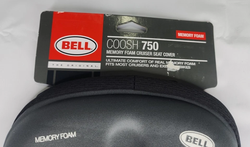 Cubierta acolchada para asiento de bicicleta Bell Sports Coosh 750 espuma viscoelástica crucero ancha Foto 2 de 3