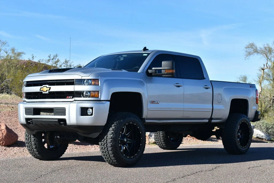 2011-19 Chevrolet Silverado 2500HD 3500 Fox 2.0 Reservoir Shocks Rear Pair 0-1" Foto 4 de 4