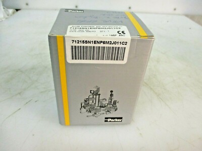 PARKER VALVE FLUID CONTROL 24V DC 18W 71215SN1ENP6M2J011C2