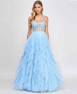 blue dress say yes to the dress Ball Gown Cinderella Dress Randy From Say Yes To The Dress Wedding Dresses  These Trending Wedding
