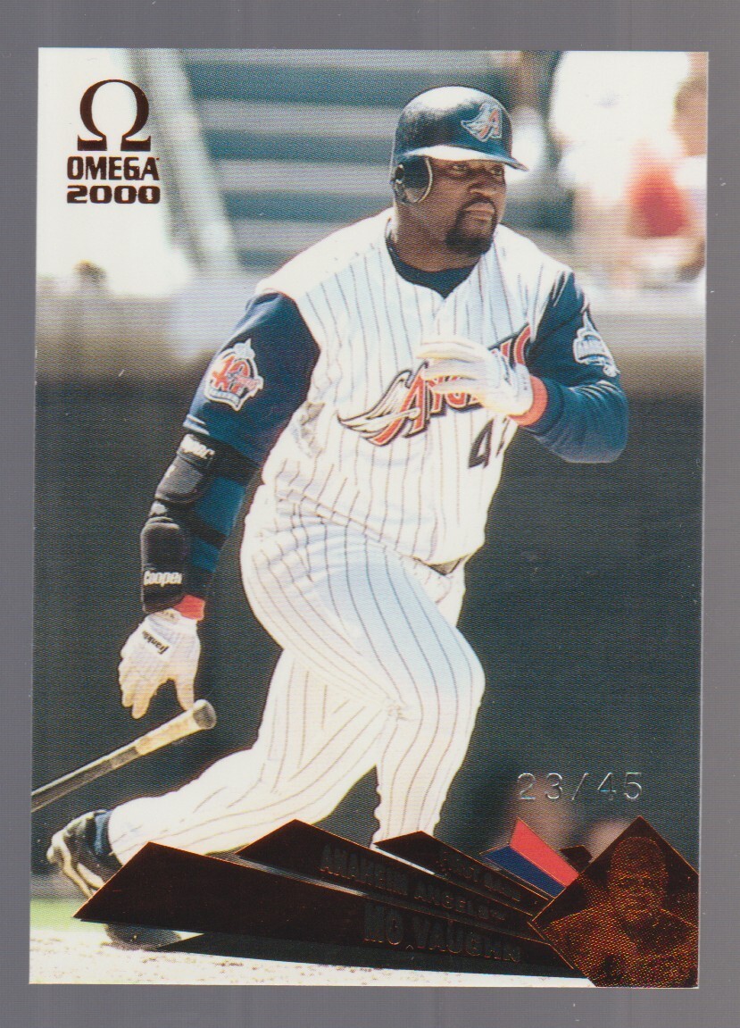 MO VAUGHN Angels 2000 Pacific Omega COPPER #5 SP Parallel #23/45 SSP /45