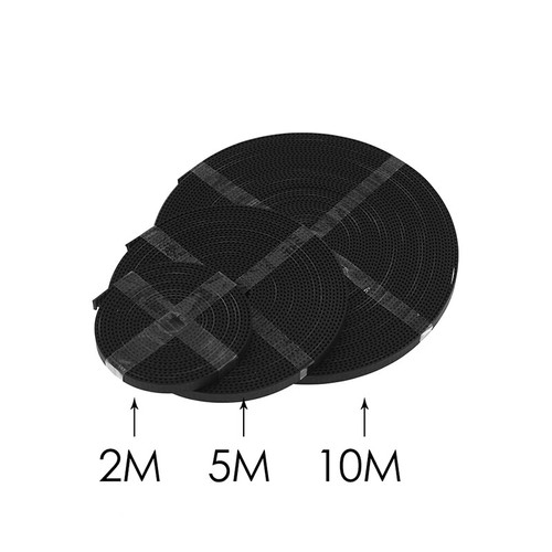 Correa de distribución 2GT ancho 6 mm 10 mm correa síncrona dientes circulares para impresora 3D - Imagen 3 de 9