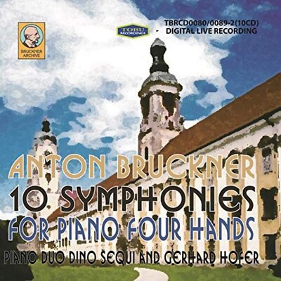 Bruckner 10 Symphonies For Piano Four Hands Sequi Hofer Japan 10CD Japan