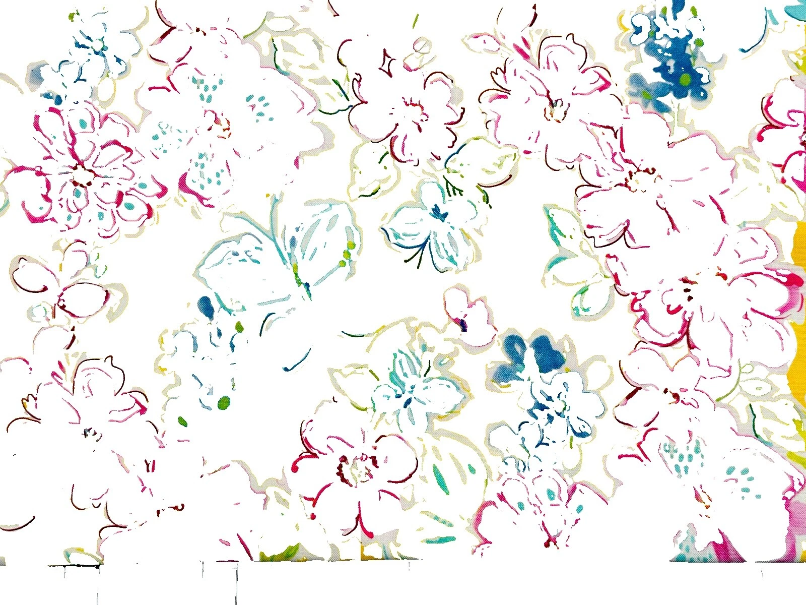 Tela Floral Brother Multicolor